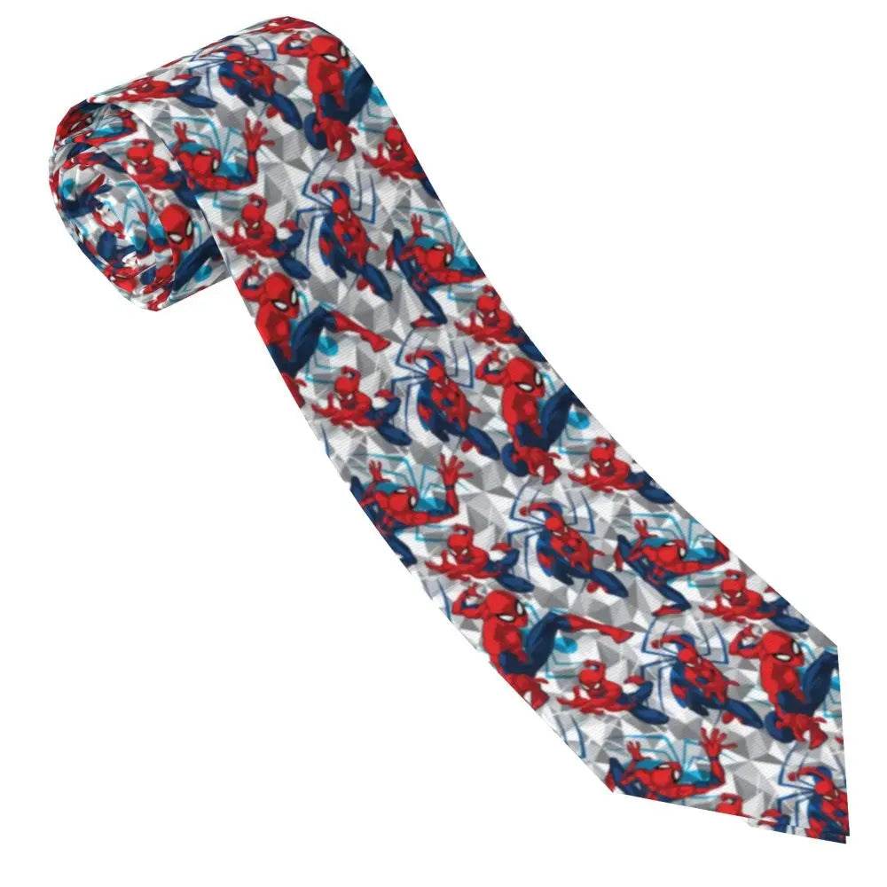 Cravate Spiderman Logo Araignée Sam Raimi